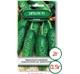 Насіння огірок Зятьок F1 0,5 г (Агромаг)