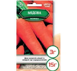 Насіння морква Медовянка 15г (Агромаг) Б.П.
