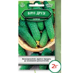Насіння огірок Вірні друзі F1-2 г (Агромаг) Б.П.