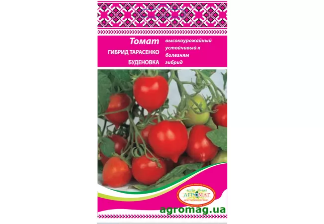 Фото 2 - Насіння Томат Гібрид Тарасенко Будьонівка 0,2 г (Агромаг)