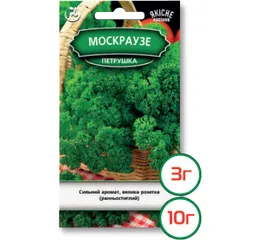 Насіння петрушка Москраузе Кучерява 3 г (Агромаг)
