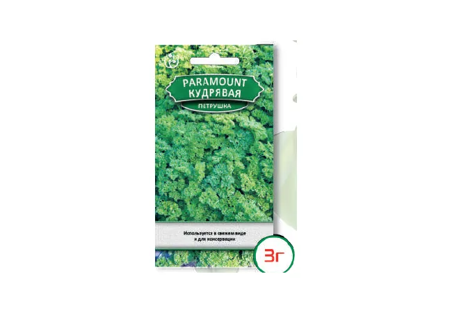 Фото 2 - Насіння петрушка PARAMOUNT Кучерява 3 г (Агромаг)