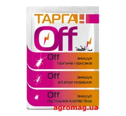 Розчинний порошок від тарганів Тарган OFF 2г