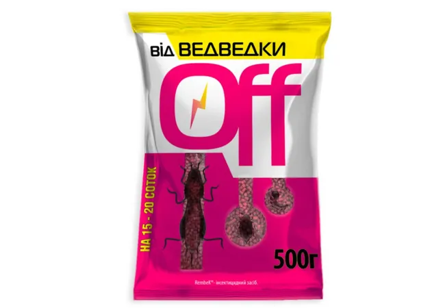 Фото 2 - Гранули від Ведмедки Офф 500 г