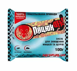 ПацюкOFF Гранули від гризунів 100 г