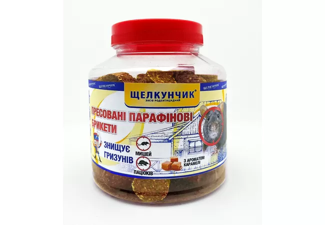 Фото 3 - Щелкунчик брикети від гризунів карамель (жовтий) 320 г