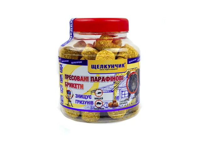 Фото 2 - Щелкунчик брикети від гризунів карамель (жовтий) 320 г