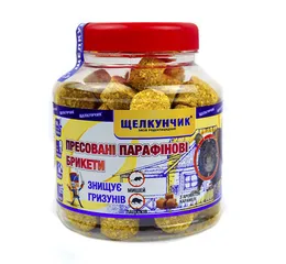 Щелкунчик брикети від гризунів карамель (жовтий) 320 г