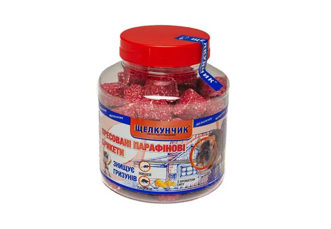 Фото 3 - Щелкунчик брикети від гризунів сир (червоний) 320 г