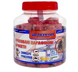 Щелкунчик брикети від гризунів сир (червоний) 320 г