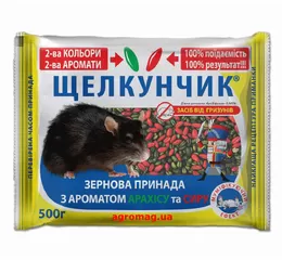 Щелкунчик зерно від гризунів (Мікс) 500 г