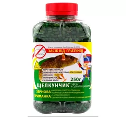 Щелкунчик зерно в ПЕТ пляшці (зелений) 250 г