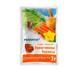 Стимулятор росту рослин Бурштинова кислота 2 г (Proventus)