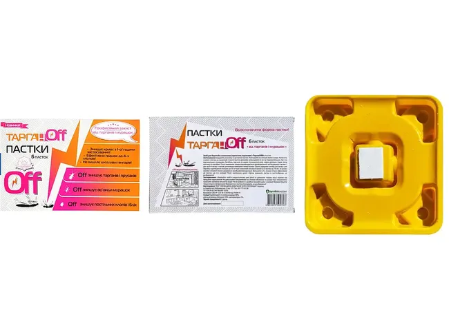Фото 3 - Пастка для тарганів та мурах ТарганOFF 6 дисків