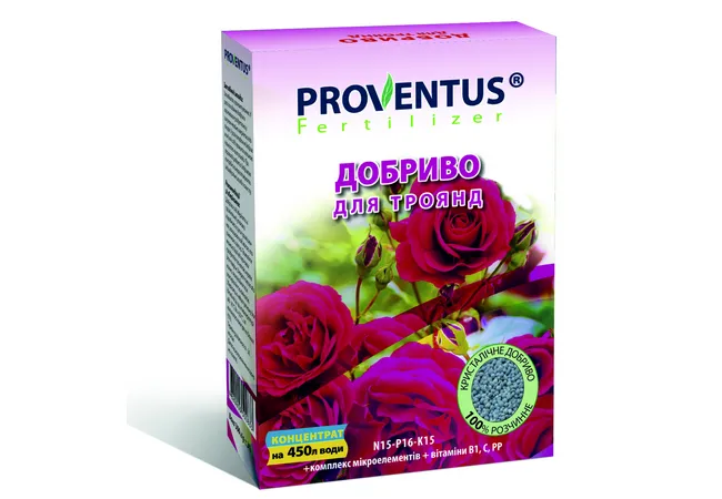 Фото 2 - Провентус добриво для троянд 300 г