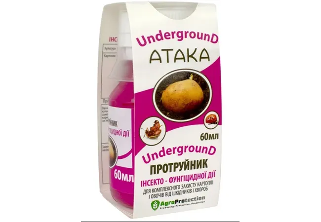 Фото 2 - Атака протруйник ( UNDERGROUND) 60мл