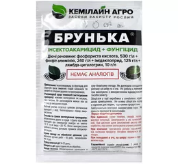 Брунька інсектоакарицид-фунгіцид 20 мл САШЕ (Кемілайн Агро) 