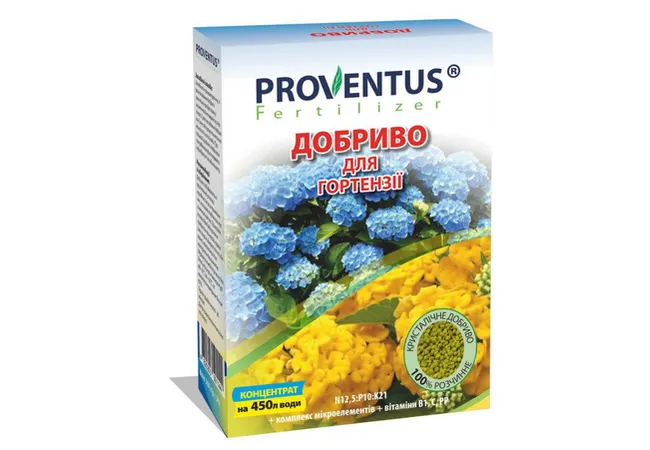 Фото 2 - Првентус добриво для Гортензій 300г