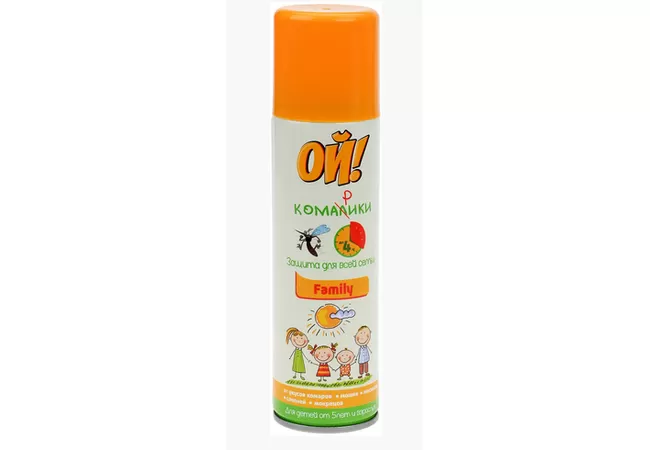 Фото 2 - Аерозоль Ой Комарик Сімейний 150мл