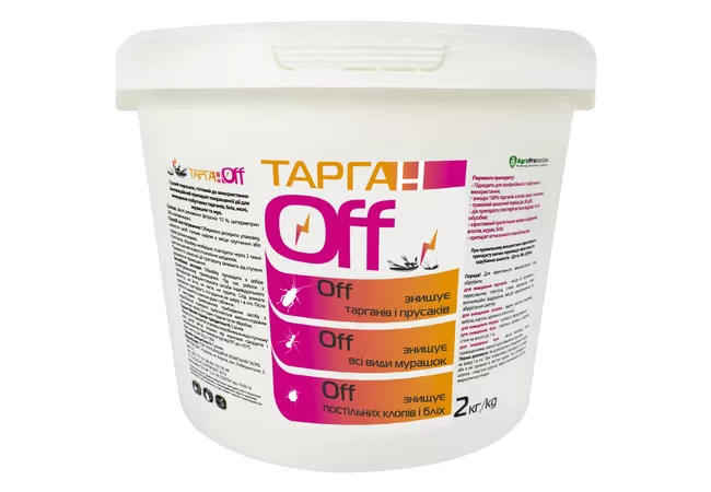 Фото 2 - Розчинний порошок від тарганів Тарган OFF 2кг 