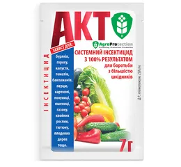 Інсектицид кишково-контактної дії Акт 7г (AgroProtection)