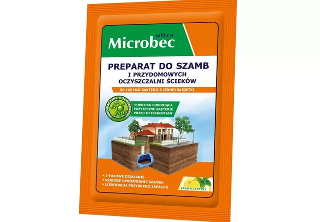 Фото 2 - Засіб для вигрібних ям та септиків Microbec Ultra  25г