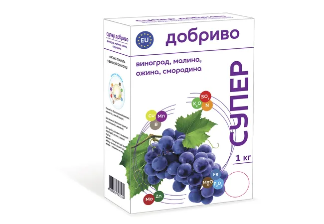 Фото 2 - Супер Добриво для Винограду 1кг
