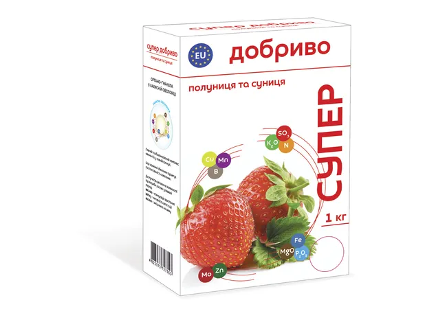 Фото 2 - Супер Добриво для Полуниці та Суниці 1кг
