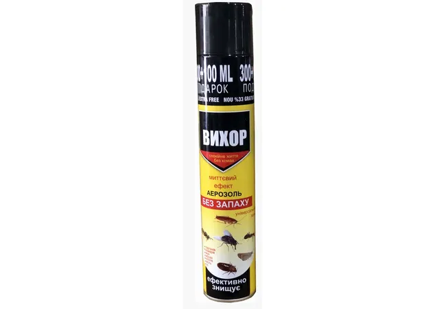 Фото 2 - Дихлофос Вихор без запаху 400мл