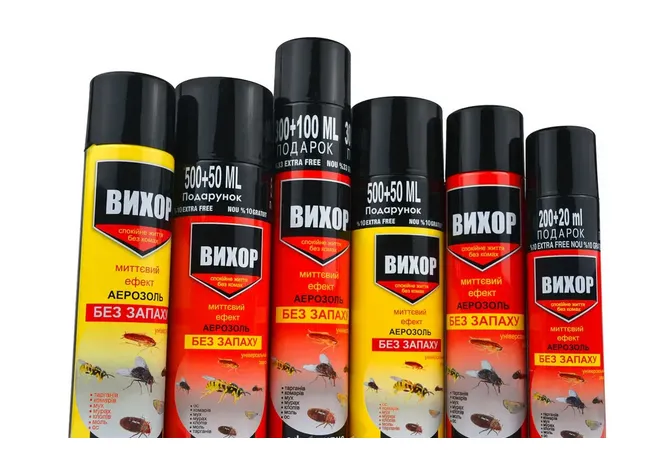 Фото 3 - Дихлофос Вихор без запаху 400мл