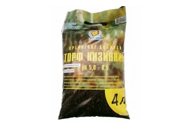 Фото 2 -  Торф низинний 4л (Квітка Трейд)