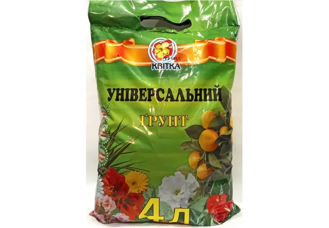 Фото 2 - Ґрунт Універсальний 4л (Квітка трейд)