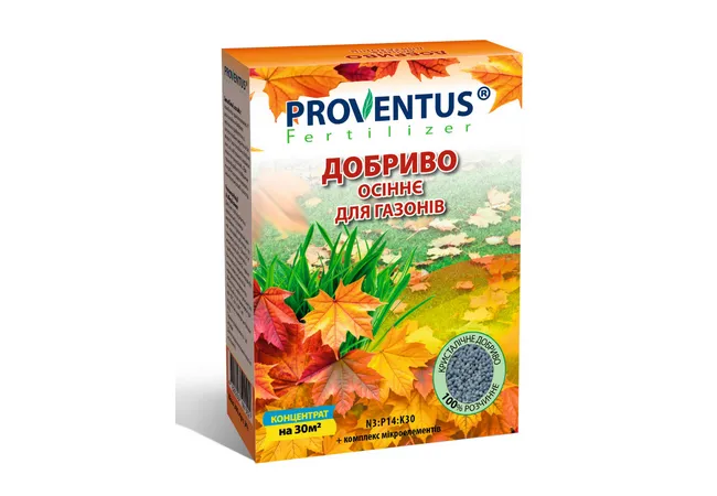 Фото 2 - Провентус Осіннє добриво для газонів 300г