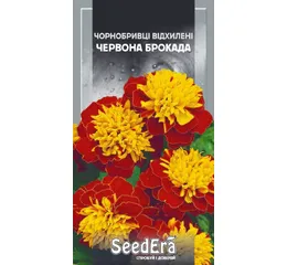 Чорнобривці Низькорослі Червона Брокада (0,5г) (Seed Era)