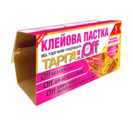 Клейова пастка від тарганів та мурашок ТарганОфф 120*230см