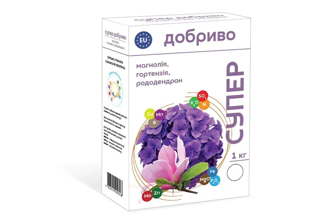 Фото 2 - Супер Добриво для Магнолії, Гортензії, Рододендрону 1кг