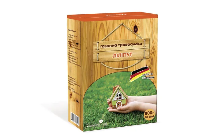 Фото 2 - Газонна травосуміш Ліліпут 800г