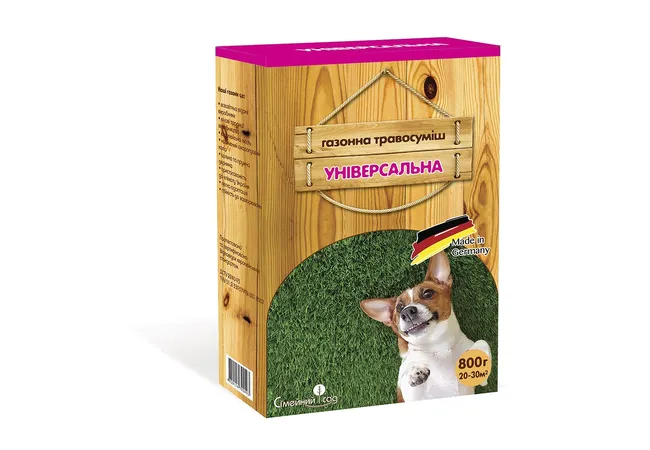 Фото 2 - Газонна травосуміш Універсальна 800г