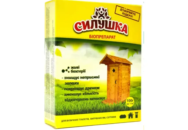 Фото 2 - Силушка Для туалетів, вигрібних ям і септиків, 100 г