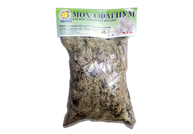 Фото 2 - Мох Сфагнум 0.5л