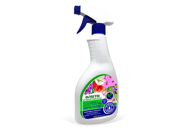 Фото 2 - Добриво Від Хвороб та Гнилі Спрей Фолігрін 500мл