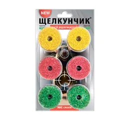 ЩЕЛКУНЧИК БРИКЕТ - Бублик отрута від мишей та пацюків 6 штук (195г)