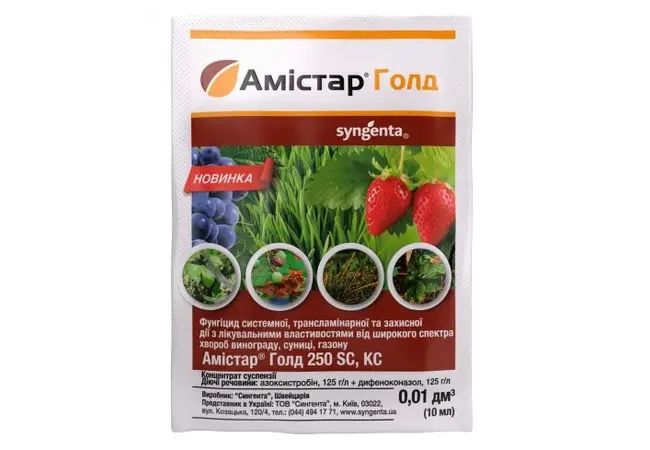 Фото 2 - Фунгіцид Амістар Голд 10мл (Syngenta) 