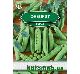 Насіння горох Фаворит 30 г (Агромаг) Б.П.