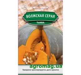 Насіння Гарбуз Сіра Волзька 3 г (Агромаг)