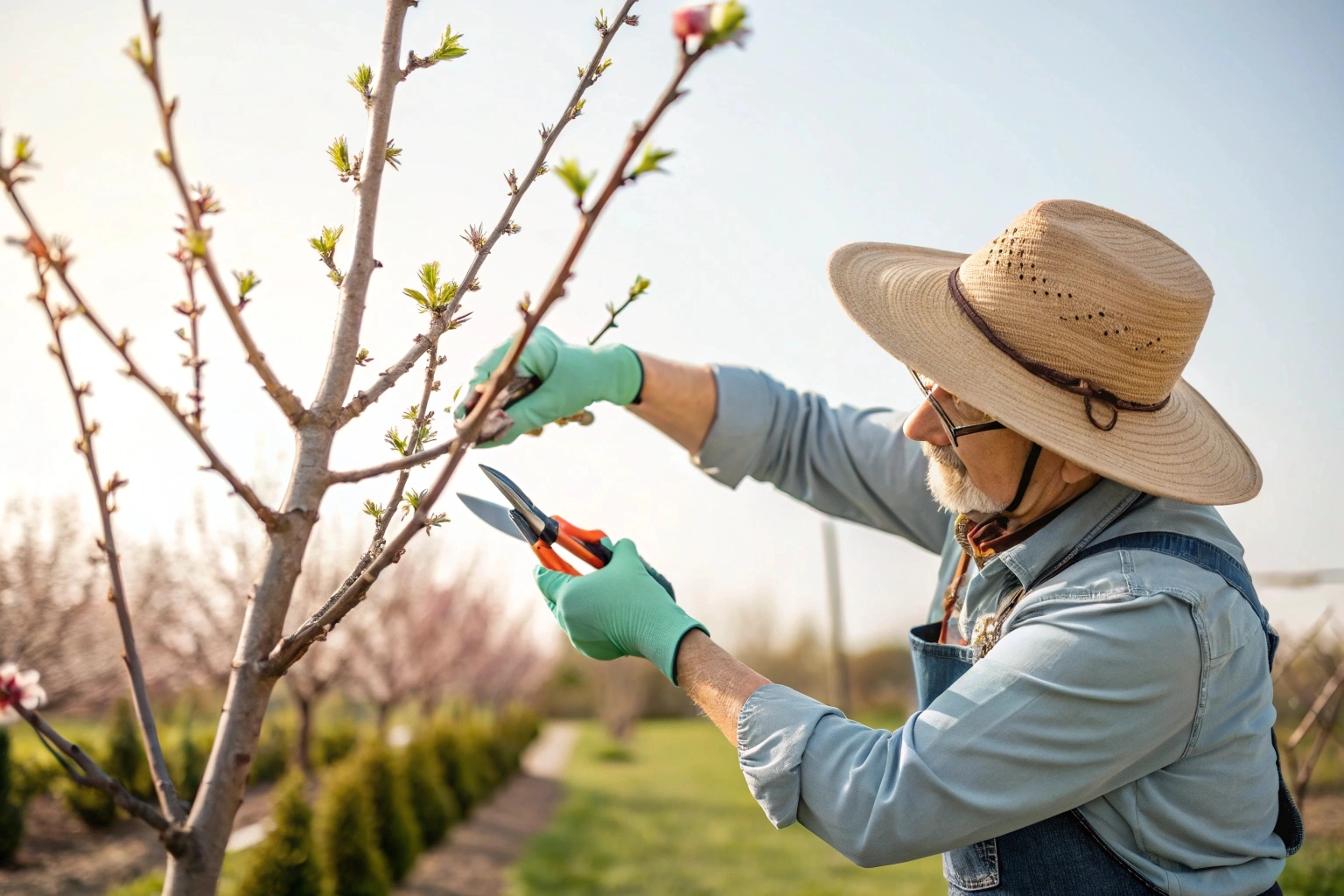 обрізка дерев навесні