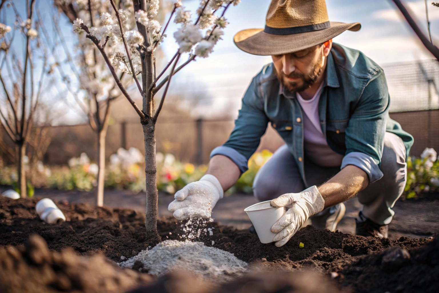 удобрення саду навесні