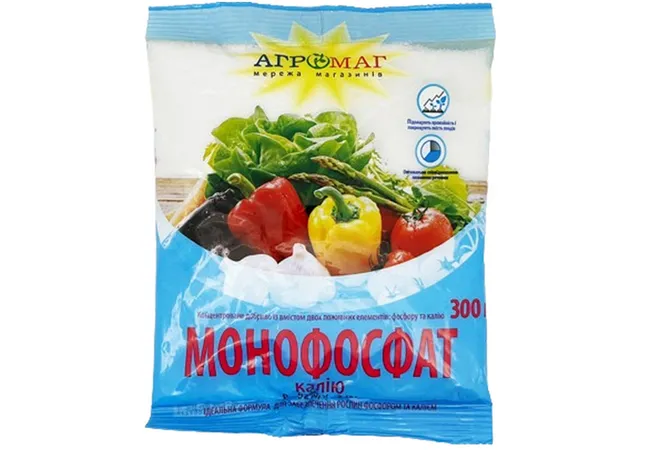 Монофосфат калію (монокалійфосфат) фосфор P52%, калій K34%